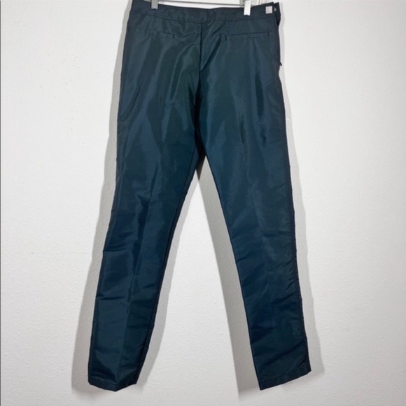 CHANEL02A Pants Trousers Straight ▪️Size 38 polyester and Cotton Blend